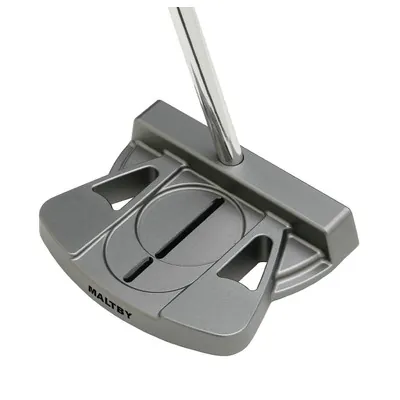 Maltby Moment MAX Milled Gray Center Shafted Putter